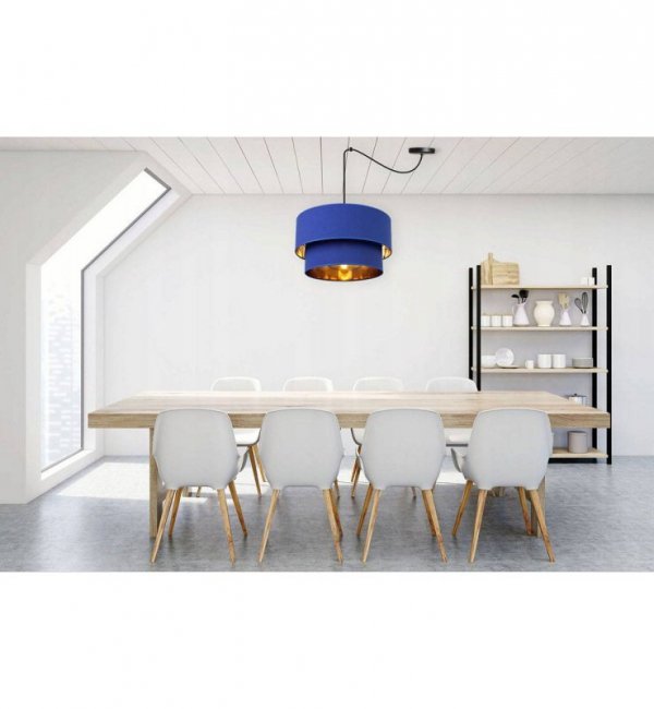 Lampa abażur materiałowa - SPIDER PREMIUM DUO 1532/1/45 LIGHT HOME