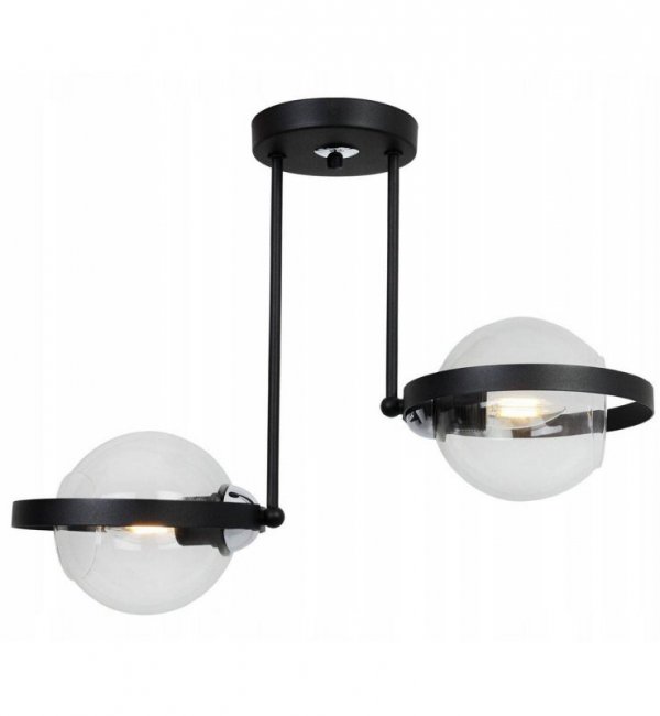 Lampa sufitowa ze szklanymi kloszami - RING HAGA 2345/2/B LIGHT HOME
