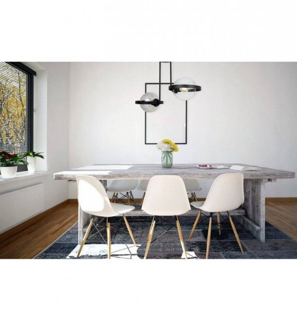 Lampa sufitowa ze szklanymi kloszami - RING HAGA 2345/2/MIX LIGHT HOME