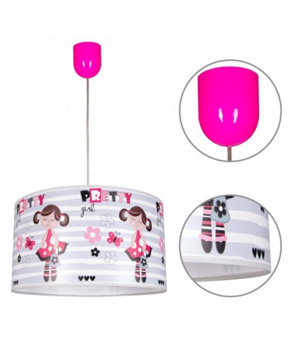 Lampa wisząca dziecięca - GERO 1950/1/D2 LIGHT HOME