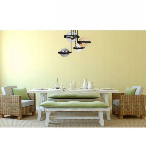 Lampa sufitowa ze szklanymi kloszami - RING HAGA 2345/4/MIX LIGHT HOME