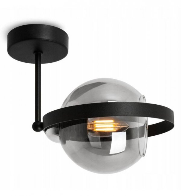 Kinkiet nowoczesny - RING HAGA 2345/K/G LIGHT HOME