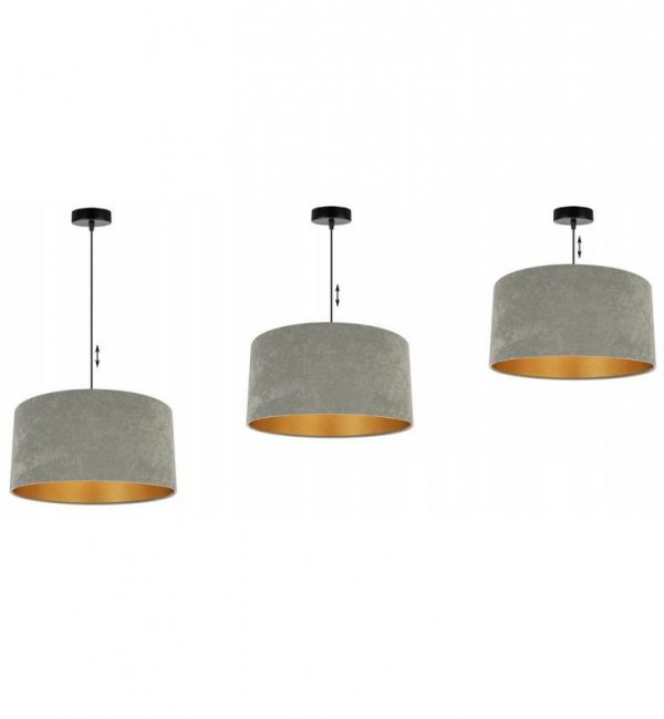 Lampa wisząca z abażurami - MEDIOLAN 2360/1/OZ LIGHT HOME