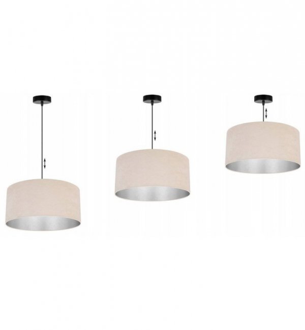 Lampa wisząca z abażurami - MEDIOLAN 2365/1/JBC LIGHT HOME