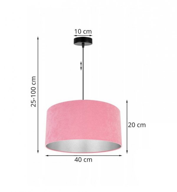Lampa wisząca z abażurami - MEDIOLAN 2365/1/RC LIGHT HOME