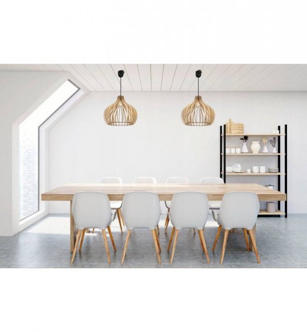 Zwis wiszący pojedynczy dekoracyjny - TIMBER 2363/1/LP LIGHT HOME
