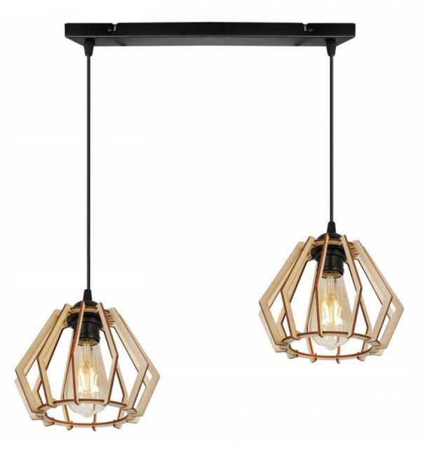 Lampa wisząca nowoczesna - TIMBER 2360/2 LIGHT HOME