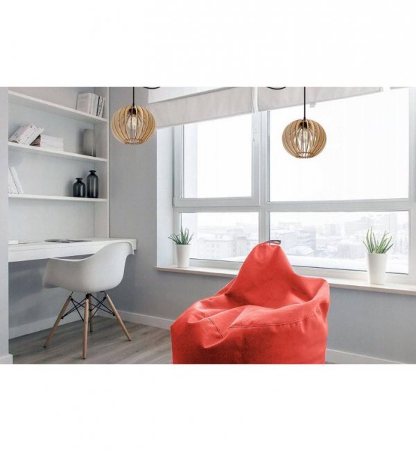 Lampa wisząca nowoczesna - SPIDER TIMBER 2362/2 LIGHT HOME