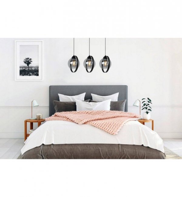 Lampa sufitowa ze szklanymi kloszami - RING HAGA 2346/3/G LIGHT HOME