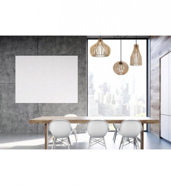 Lampa wisząca nowoczesna - SPIDER TIMBER 2361/3/MIX LIGHT HOME