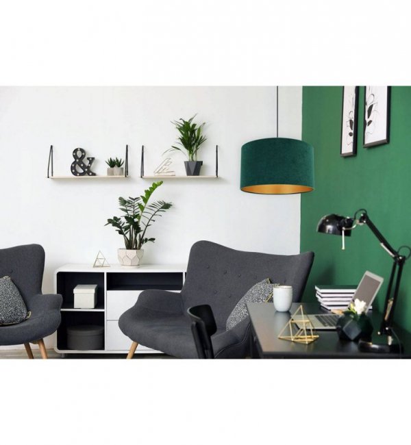 Lampa wisząca z abażurami -  MEDIOLAN 2360/1/35/ZZ LIGHT HOME