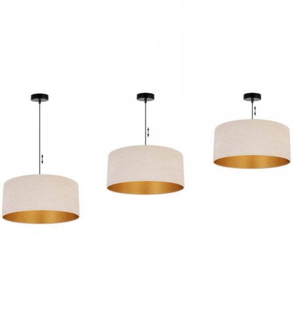 Lampa wisząca z abażurami - MEDIOLAN 2360/1/44/JBZ LIGHT HOME