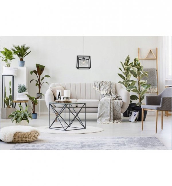 Lampa wisząca nowoczesna - CRYSTAL CAGE 2370/1/C LIGHT HOME