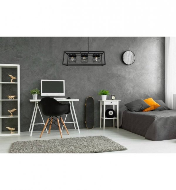Lampa wisząca nowoczesna - RASTI CAGE 2370/3 LIGHT HOME