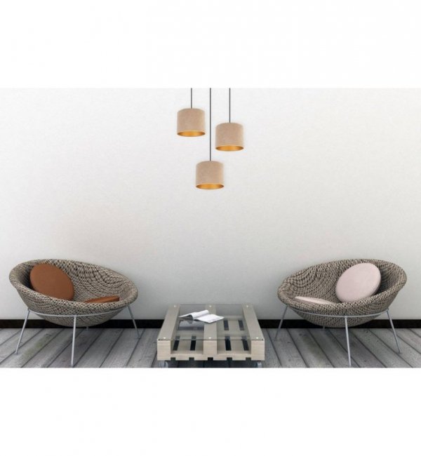 Lampa wisząca z abażurami - MEDIOLAN 2360/3OW LIGHT HOME