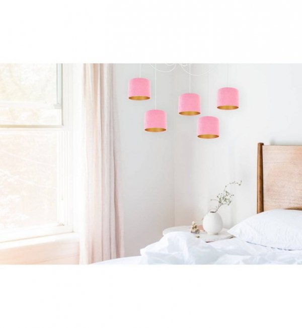 Lampa wisząca z abażurami - SPIDER MEDIOLAN 2360/5 LIGHT HOME