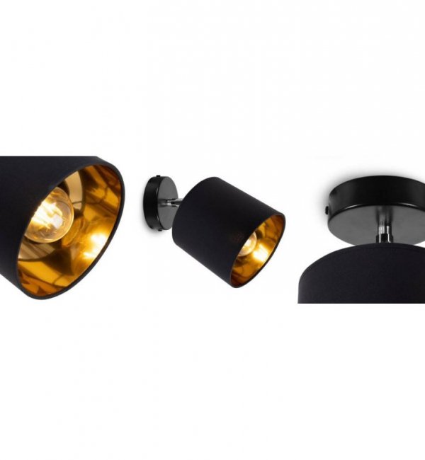 Kinkiet z abażurem - GAMA 2125KP/CZ LIGHT HOME