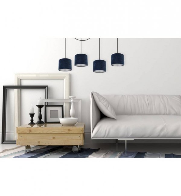 Lampa abażur materiałowa - SPIDER MEDIOLAN 2360/4/C LIGHT HOME