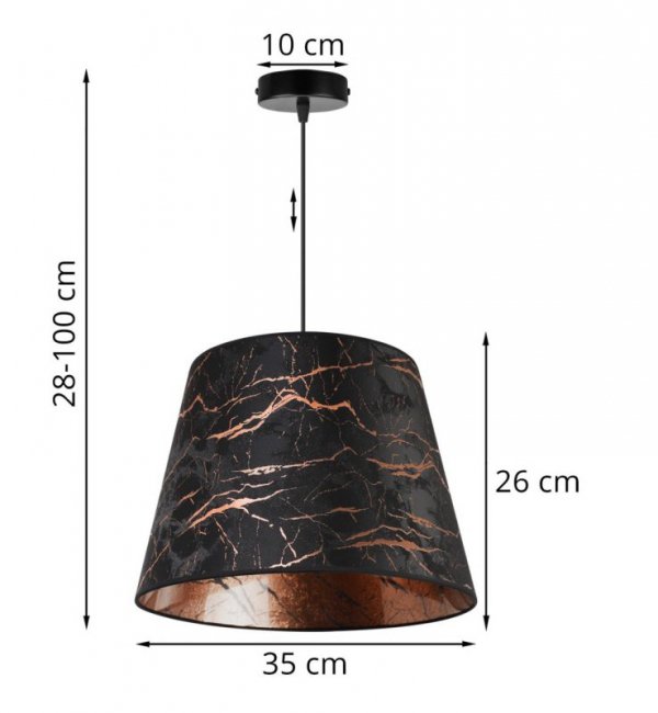 Lampa wisząca z abażurami - WERONA 2403/1/S LIGHT HOME