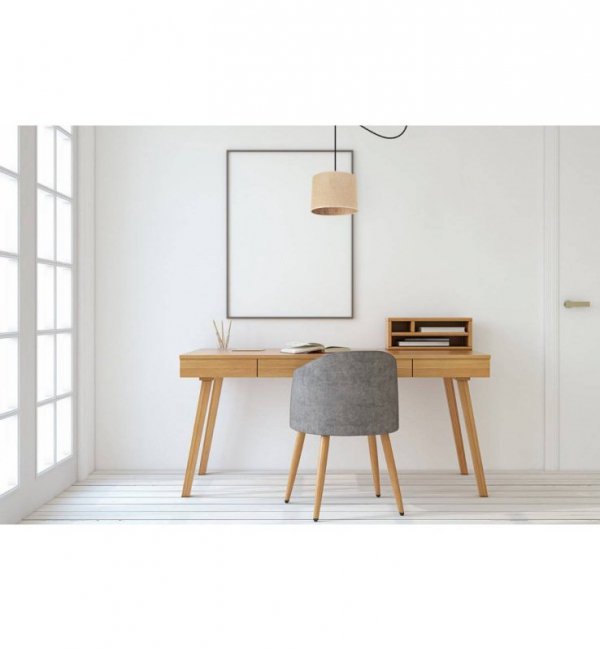 Regulowana lampa wisząca typu pająk, abażur owalny juta beżowy, 20 cm, E27 LIGHT HOME