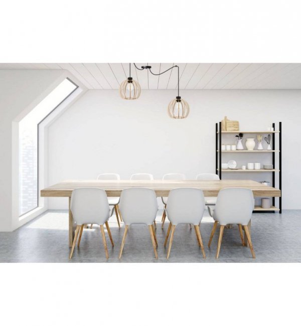 Zwis wiszący pojedynczy dekoracyjny - SPIDER TIMBER 2359/2 LIGHT HOME