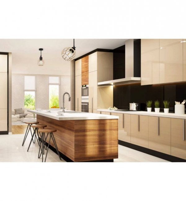 Lampa sufitowa TIMBER, drewniany klosz, metalowa konstrukcja, regulacja LIGHT HOME