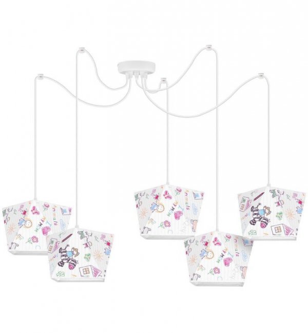 Lampa wisząca dziecięca - SPIDER 1921/D5/kid LIGHT HOME
