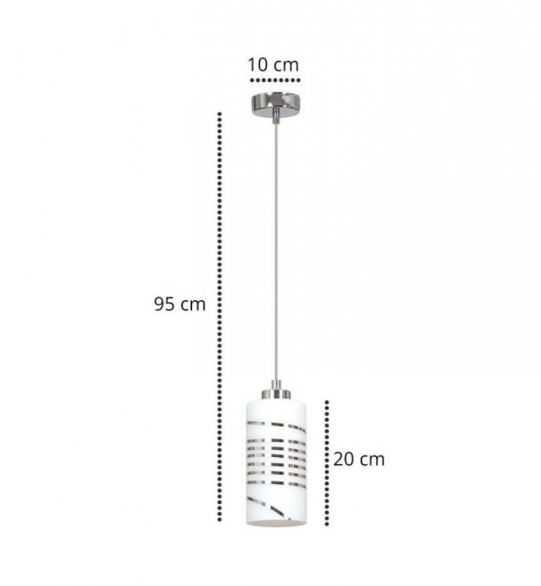 Lampa wisząca kuchenna - COBI 1380/1 LIGHT HOME