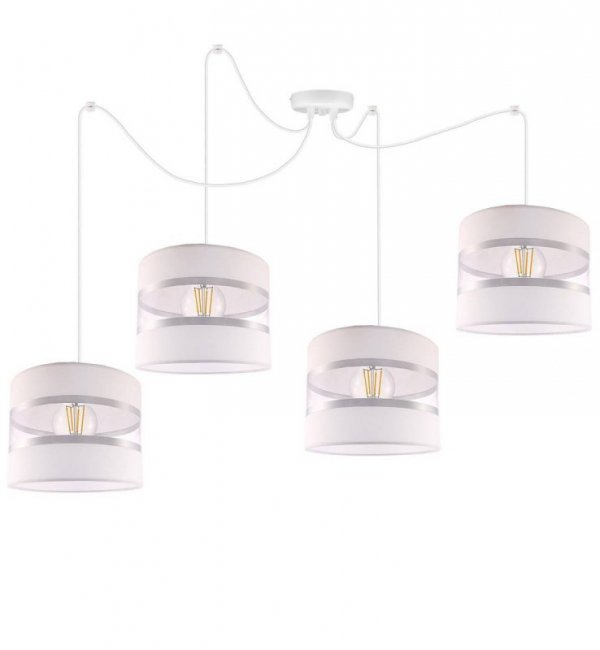 Lampa wisząca z abażurem - SPIDER LOLLIPOP 2175/4 LIGHT HOME