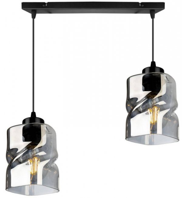 Lampa wisząca ze szklanymi kloszami - NIKI 2195/2 LIGHT HOME