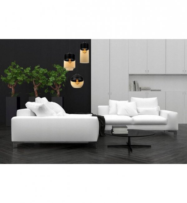 Lampa wisząca ze szklanymi kloszami - OSLO 2234/3/OW/M/MIX LIGHT HOME