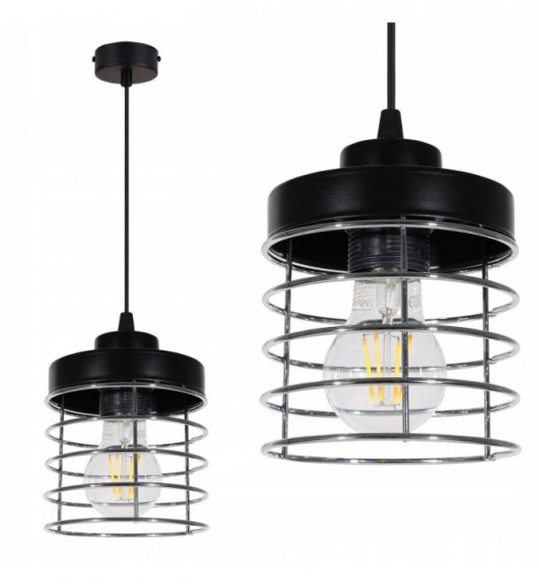 Zwis wiszący pojedynczy industrialny - RASTI 2205/1/S LIGHT HOME