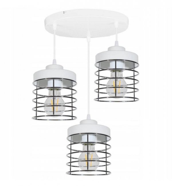 Lampa wisząca nowoczesna - RASTI 2205/3/OW/S LIGHT HOME