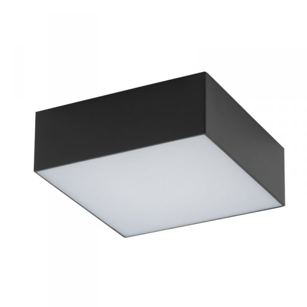 NOWODVORSKI LAMPA SUFITOWA PLAFON LID SQUARE LED 15W KWADRATOWY  CZARNY