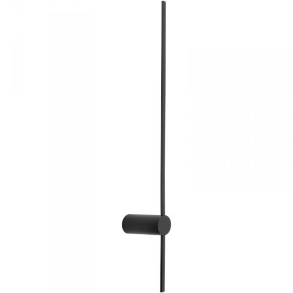 NOWODVORSKI KINKIET CZARNY MINIMALISTYCZNY 10853 SABER LED M