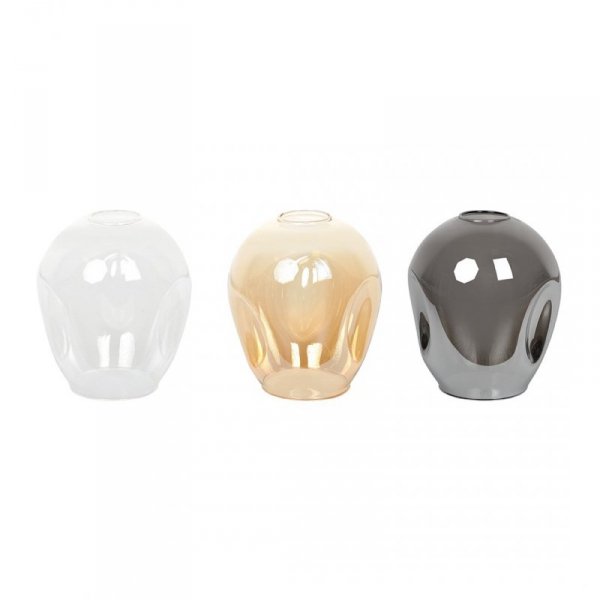 LAMPA WISZĄCA CZARNA NAD STÓŁ DO KUCHNI JADALNI SALONU EMIBIG ISTAR 2 BL TRANSPARENT
