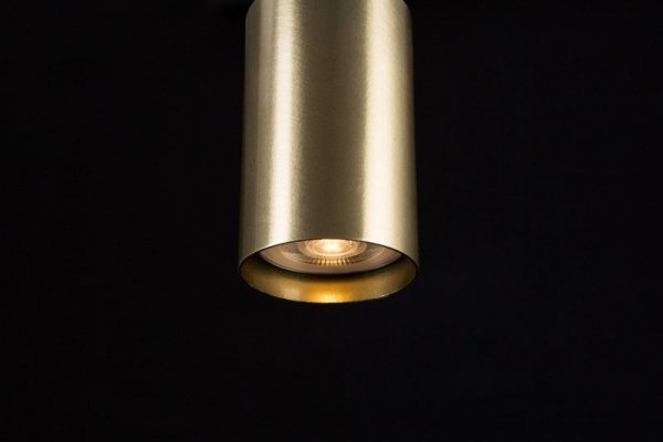 LAMPA WISZĄCA SUFITOWA NOWOCZESNA ZŁOTY REFLEKTOR EMIBIG VERNO 2 BLACK