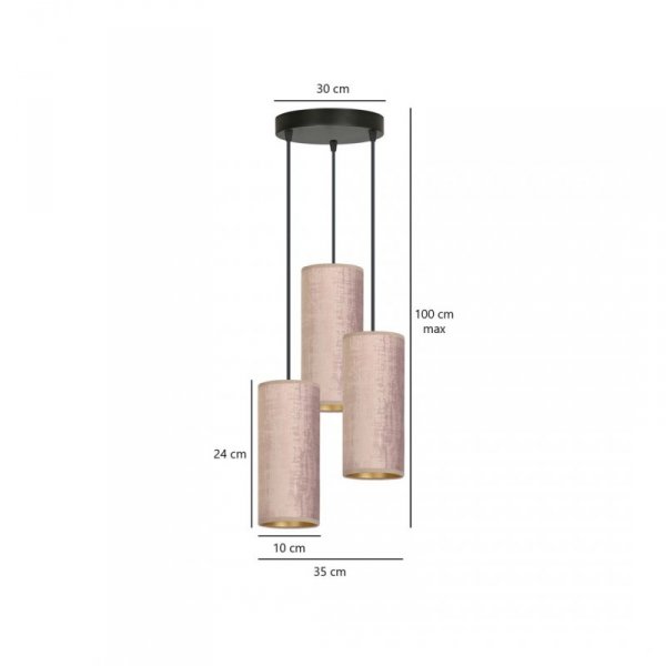 EMIBIG BENTE 3 BL PREMIUM ROSE