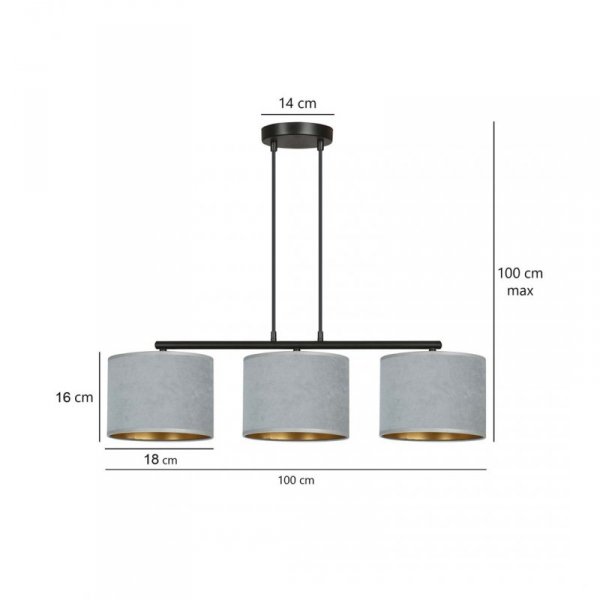 EMIBIG HILDE 3 BL GRAY