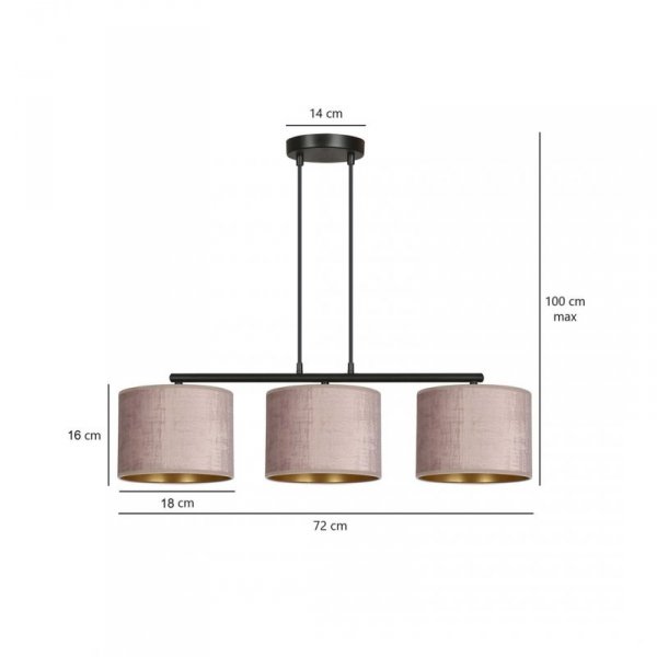 EMIBIG HILDE 3 BL ROSE