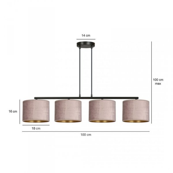 EMIBIG HILDE 4 BL ROSE