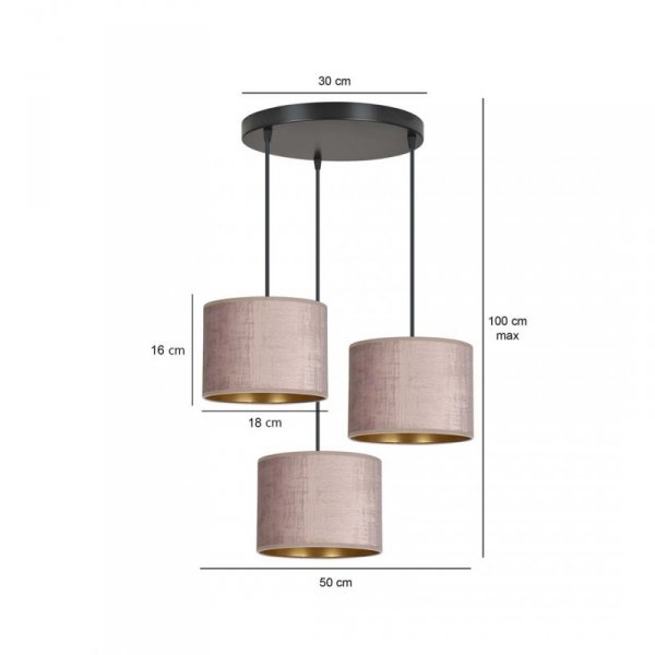 EMIBIG HILDE 3 BL PREMIUM ROSE