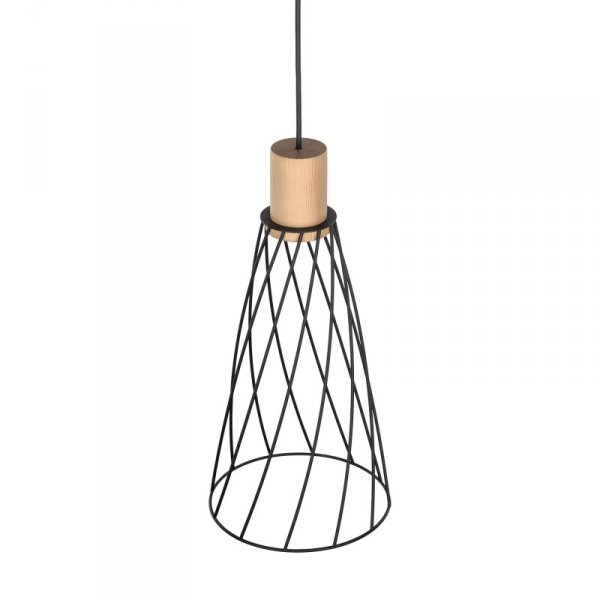 TK LIGHTING LAMPA MODESTO WOOD SOSNA LAMPA WISZACA 1