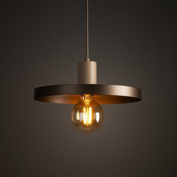 SILA SABIA BROWN 1XE27 LAMPA WISZĄCA 300