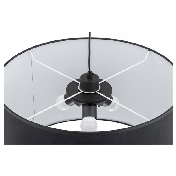 TK LIGHTING RONDO BLACK 3465 LAMPA WISZĄCA CZARNY ABAŻUR