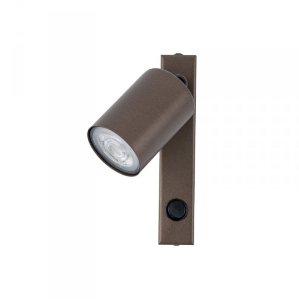 TK LIGHTING LAMPA TOP BROWN KINKIET 1