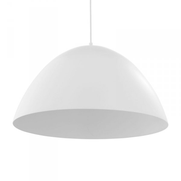 TK LIGHTING FARO NEW WHITE L 6003  LAMPA WISZĄCA METALOWA BIAŁA 50CM