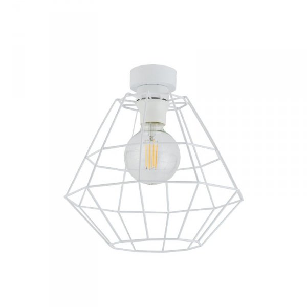 TK LIGHTING DIAMOND NEW WHITE LAMPA SUFITOWA 1 PL D
