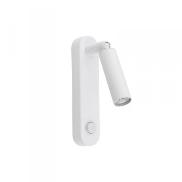 TK LIGHTING LAMPA ENZO WHITE KINKIET 1