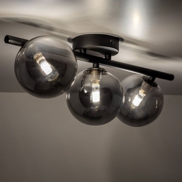 ESTERA BLACK LAMPA SUFITOWA 3
